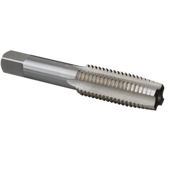 Straight Flute Hand Tap, Special, Series DWT, Imperial, 1224 Thread, Plug Chamfer, HSS, Bright, R, Qualtech, Mfr#: DWTST1/2-24P